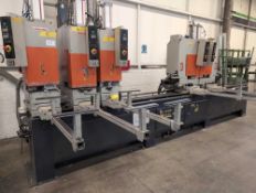 1: Elumatec , FS 705 THR, 5-Head Welder, Serial Number: 705009902, Year of Manufacture: 2005