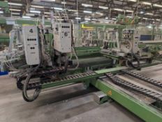 1: Urban, AKS-6105 6-35/25, 6-Head Welder, complete with Ferro Controls, Serial Number: 610156, Year