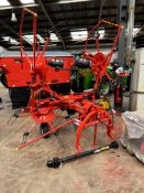 1: Kuhn GF502, Tedder , Serial Number: KSAA1018K50B01539, Year of Manufacture: 2023