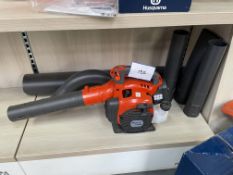 1: Husqvarna 125BV, Petrol Leaf Blower. Serial Number: 20213702880. Year of Manufacture: 2021