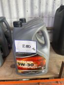 2: 5L Collings Brothers Supermol SW-30 Engine Oil As Lotted