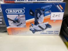 1: Draper 210mm Mitre Saw 21307
