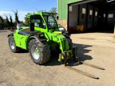 1: Merlo TF42.7 CS 140, Telehandler with PUH, Cab Suspension, 40 KPH.