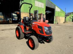 1: Kioti CX2510 HST, 4WD Compact Tractor On Grassland Tyres