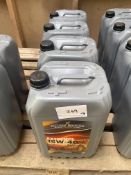 4: 25L Collings Brothers Extremol 15W-40 Engine Oil As Lotted