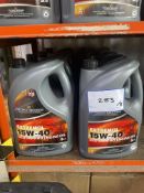 8: 5L Collings Brothers Extremol 15W-40 Engine Oil As Lotted