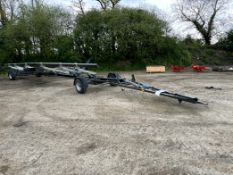 1: Ziegler Power Carrier SWW-4WT HD MacDon FD240 12.5 Header Trailer Serial No. 4208801 (2023)