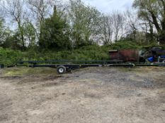 1: Shelbourne Reynolds C9000 (Machine No. 24993001), Combine Header Trailer, Tandem Axle (Wheel Miss