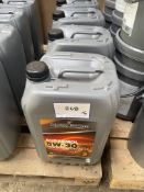 4: 25L Collings Brothers Supermol 5W-30 Engine Oil As Lotted