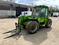 1: Merlo P28-7EVT, Telehandler, REG P944 OAV, Hours: 9578, Chassis No. 7009037