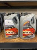 10: 5L Collings Brothers Supermol 10W-40 Engine Oil As Lotted