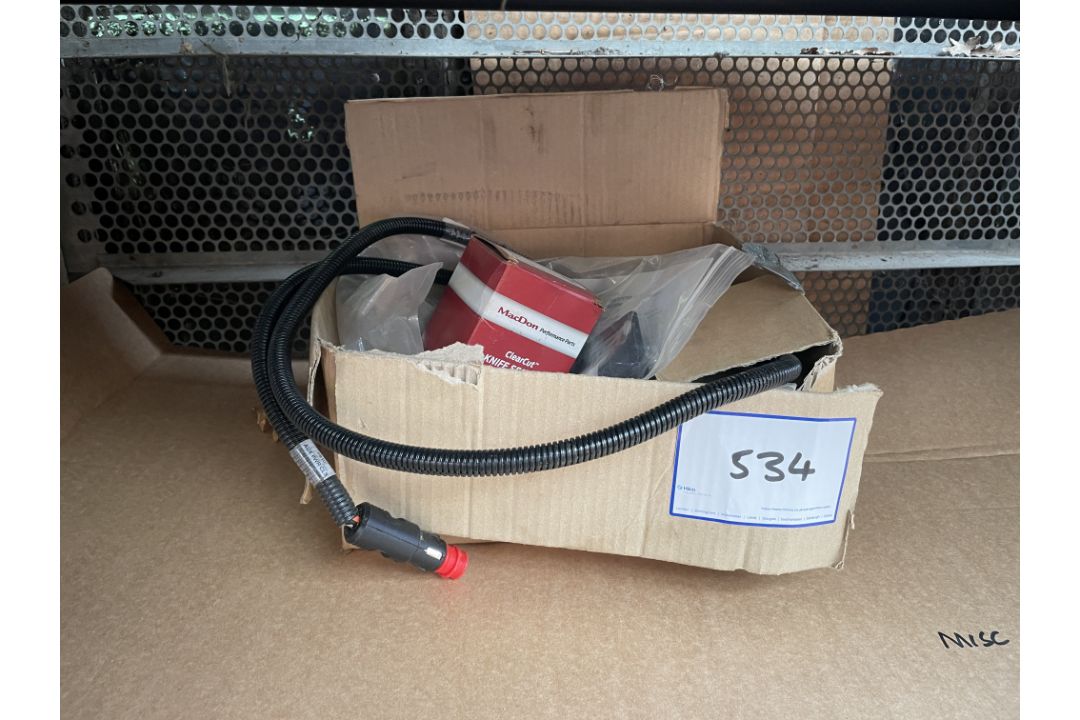 Various MacDon Spare Cables As Lotted