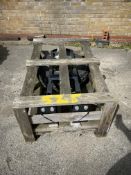 1: Combine Wheel Frame and Fitted Tyre As Lotted (Boxed)