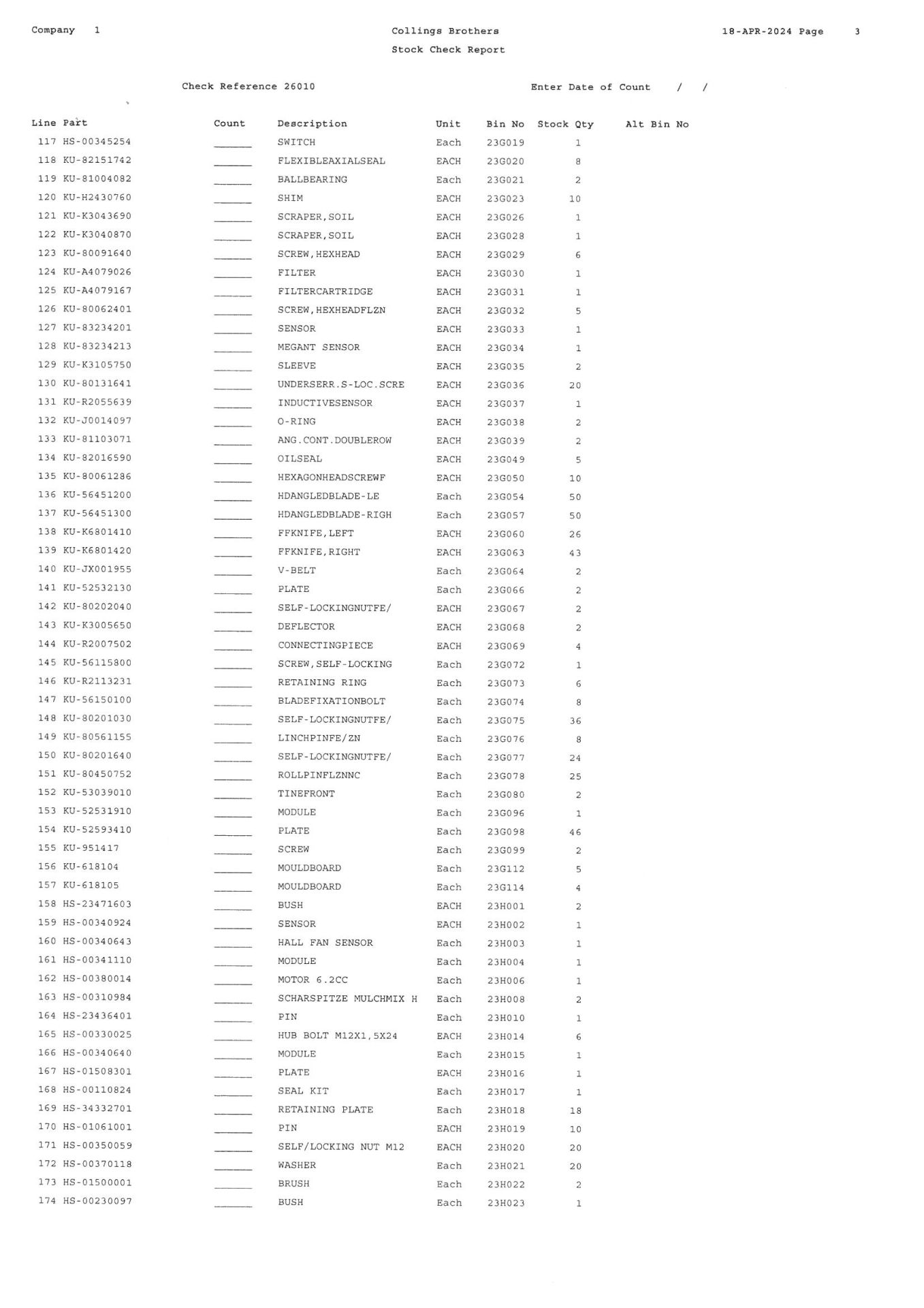 Contents of Kuhn & Dowesdwell Parts As Lotted. (Please See Listing for Contents of Lot 324 in Photo - Image 14 of 18
