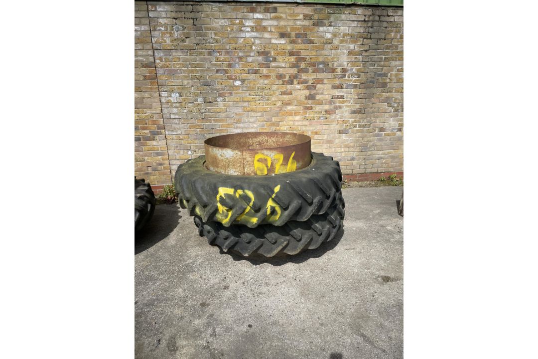 4: Various Tractor Wheels Fitted with Used Tyres As Lotted - Image 2 of 2