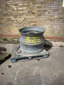 2: Tractor Wheels As Lotted