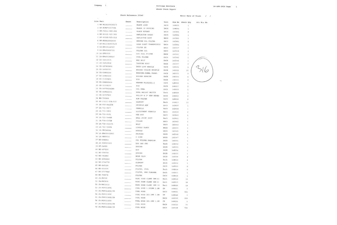 Contents of 4 Racks to Include Various Briggs & Stratton, Hayter & Cub Cadet Mower Parts As Lotted. - Image 2 of 6
