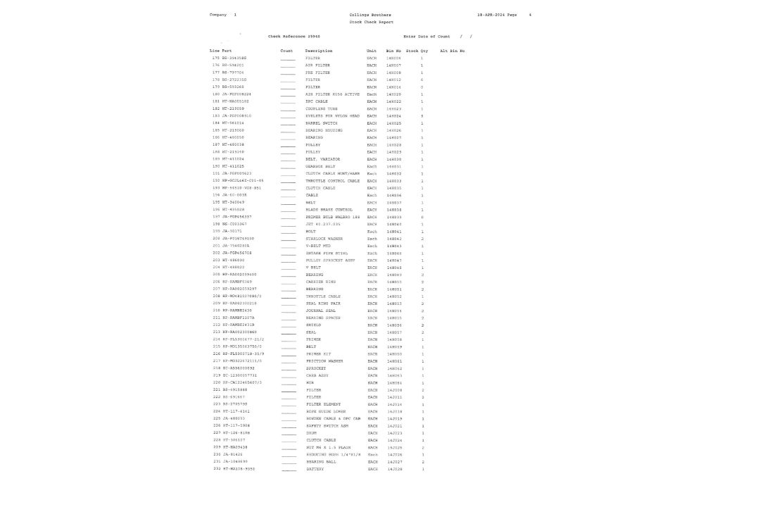Contents of 4 Racks to Include Various Briggs & Stratton, Hayter & Cub Cadet Mower Parts As Lotted. - Image 5 of 6