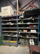 Contents of 2 Racks to Include Plough Parts As Lotted. (Excludes Pipes)