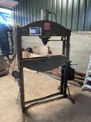 1: Churchill Model UC Hydraulic Garage Press. Serial No. 760507