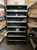 1: Rack & 2: Shelving Units of MacDon Various Header Parts As Lotted. (Please See Listing for Conten