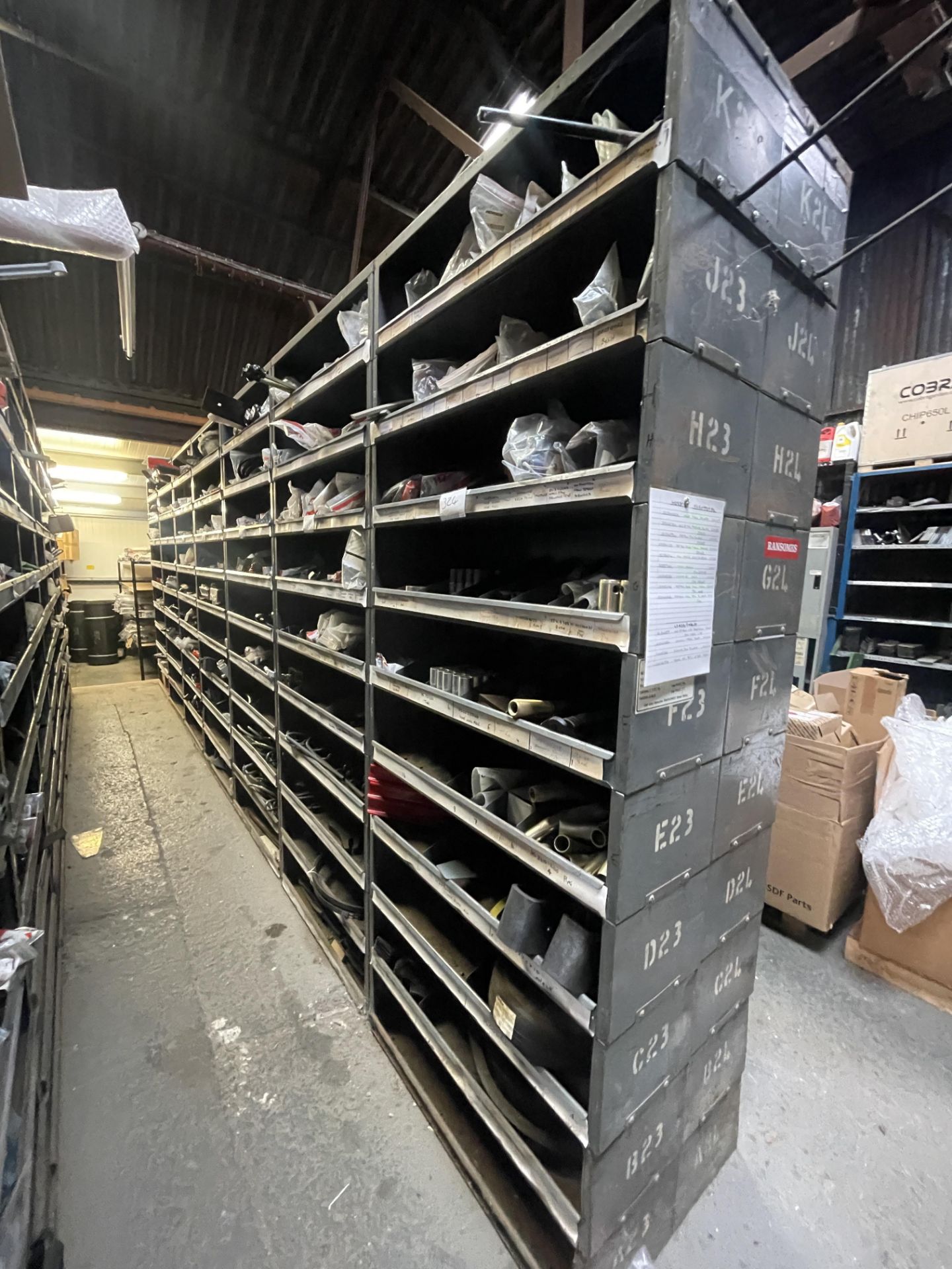 Contents of Kuhn & Dowesdwell Parts As Lotted. (Please See Listing for Contents of Lot 324 in Photo - Image 2 of 18