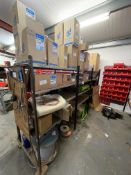 Rack & Contents of Various Merlo Large Filters & Quantity of Chain Saw Chains As Lotted. (Please See