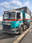 2017 DAF LF 230 FA 16T SWEEP Johnston VT651 - Roadsweeper
