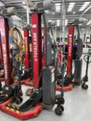 Set of 4 Totalkare Electric Column Lifts