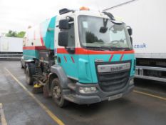 2014 DAF LF 220 FA 15T SWEEP Johnston VT651 - Truck Mounted Sweeper