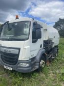 2017 DAF LF 230 FA 16T SWEEP Johnston VT651 - Roadsweeper