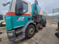 2015 DAF LF 250 FA 18T Johnston VT801 - Truck Mounted Sweeper