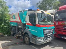 2016 DAF LF 220 FA 16T SWEEP Johnston VT651 - Truck Mounted Sweeper