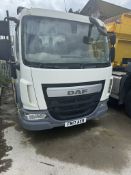 2017 DAF LF 150 FA 08T Massey Truck Engineering Tipper Body with Mounted Penny Hydraulics Swing Jib