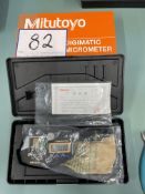 1: Mitutoyo Quantumsky APB-2D Digital Digimatic Micrometer. Serial No. 71410924