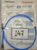 (1) Rosenberger M8041-61601 Cable