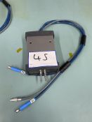 1: Keysight, M8057B, Pattern generator remote head. Asset No. 95. Serial No. MY59400580
