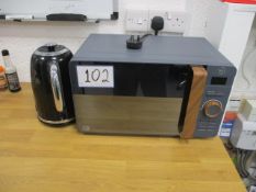 1: Breville, Kettle with 1: Swan, Microwave Oven