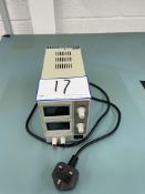 1: Duratool, DO3232, Power Supply. Serial No. 458177