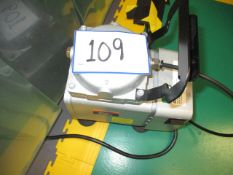 1: Gast, DOA-P725-BN, Vacuum Pump. Asset No. 50. Serial No. 0821008215