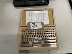 Mitutoyo 88 Block Grade 2 Slip Gauge Set