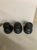 3 Panasonic AW-UE70KE 4K Intergrated Dome Camera S/N'S E7QTB0035, E7QTB0032 & B7QTB0025