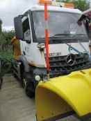 2017 MERCEDES Arocs 4x4 Schmidt Snowplough - Gritter