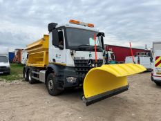 2017 MERCEDES Arocs 6x4 Schmidt Snowplough - Gritter