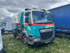 2015 DAF LF 220 FA 16T SWEEP Johnston VT651 - Truck Mounted Sweeper