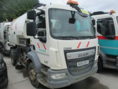 2015 DAF LF 220 FA 16T SWEEP Johnston VT651 - Truck Mounted Sweeper