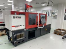 Ferromatik Milacron , Elektra Evolution 50 , 50 Ton Hydraulic Plastic Injection Moulding Machine. Se