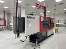 Ferromatik Milacron , Type K-TEC 110D-S, 110 Ton Hydraulic Plastic Injection Moulding Machine Serial