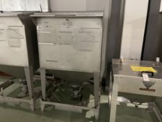 Koch Technik , Stainless Steel Bulk Materials Hopper (Jabil No 7B) (Approximate 1m³) (Building 1, 1