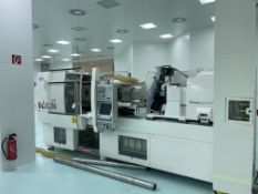 Netstal , Type Elion 800/270 PS, 80 Ton Electric Plastic Injection Moulding Machine Serial No. 20100